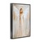 Stupell Industries Divine White Robe Angel Framed Giclee, design by Petal Prints Design